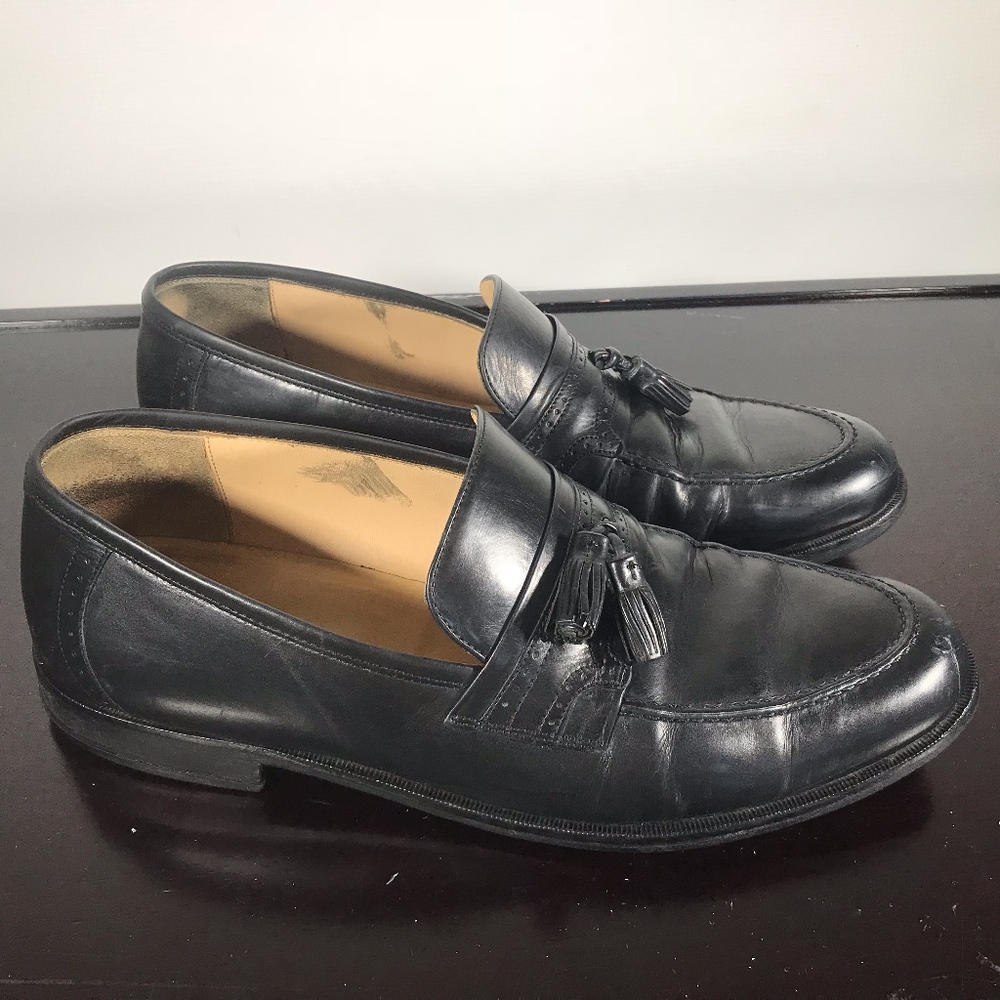 Johnston Murphy Apron Tassel Slip On  Sz 12M